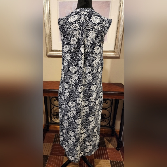 Talbots Dress Maxi size 16 Pockets - Picture 4 of 6